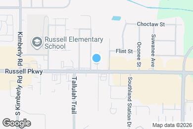 Map image of the property - 406 Russell Pkwy