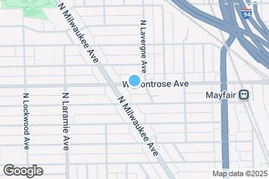 Map image of the property - 5015 W Montrose Ave