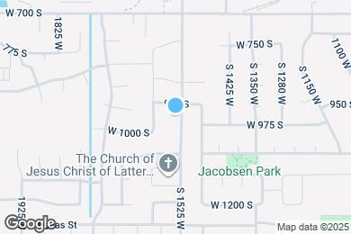 Map image of the property - 956 S 1525 W