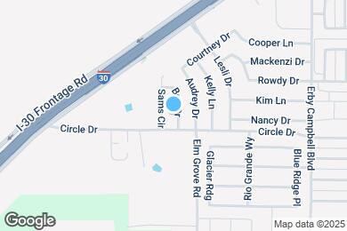 Map image of the property - 1701 Bob Dr