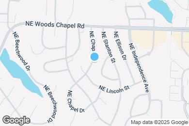 Map image of the property - 3709 NE Chapel Dr