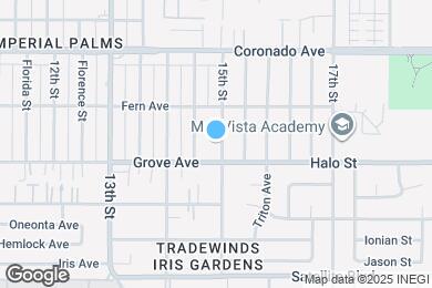 Map image of the property - 1264 15th St