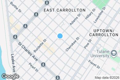 Map image of the property - 7620 Freret St