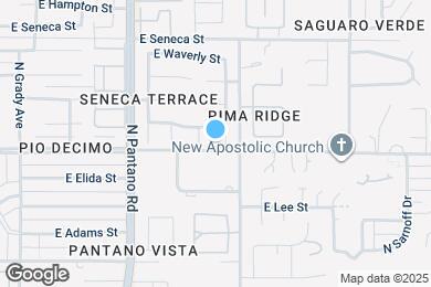 Map image of the property - 1701 N Hayden Dr