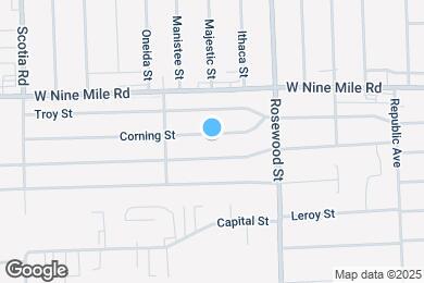 Map image of the property - 10141 Corning St