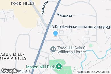 Map image of the property - ReNew Druid Hills