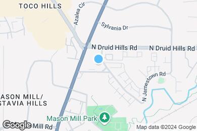 Map image of the property - The Mason Mills Apartments