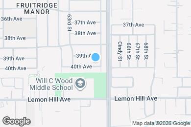 Map image of the property - 6335 40th Ave