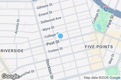 Map image of the property - 2261 Post St