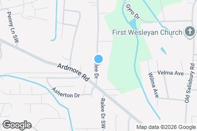 Map image of the property - 1746 Ralee Dr