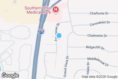 Map image of the property - 4341 Frontenac Dr