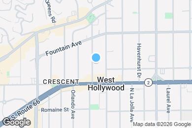 Map image of the property - 1210 N Flores St