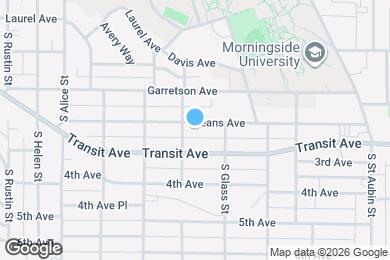 Map image of the property - 3410 Orleans Ave