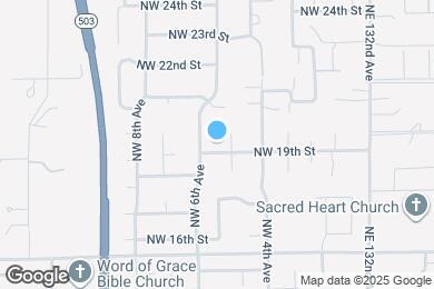 Map image of the property - 512 NW 19th St