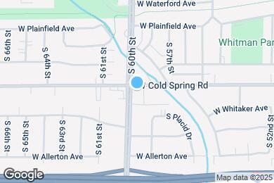 Map image of the property - Colonial Manor Apartments