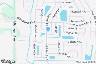 Map image of the property - 2609 Mill Run Blvd