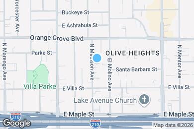 Map image of the property - 580 N Madison Ave