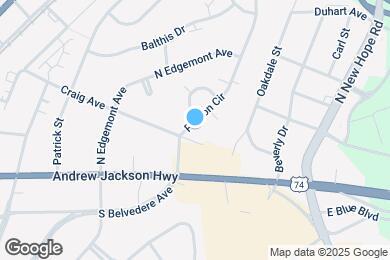 Map image of the property - GARDEN VILLAS