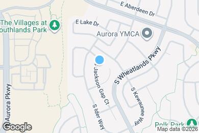 Map image of the property - 6182 S Jackson Gap Ct