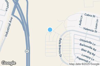 Map image of the property - 1724 Eiffel St