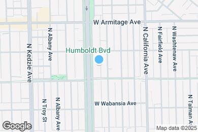 Map image of the property - 1827 N Humboldt Blvd