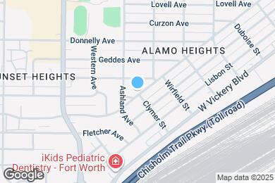 Map image of the property - 4340 Alamo Ave