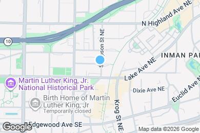 Map image of the property - 657 McGruder St NE