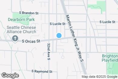 Map image of the property - 3309 S Orcas St