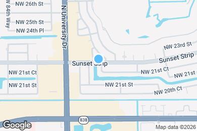 Map image of the property - 2199 NW 81st Terrace