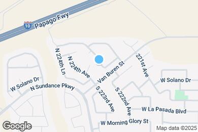 Map image of the property - 106 N 223rd Ave