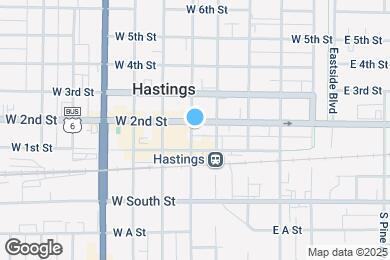 Map image of the property - 537 W 2nd St