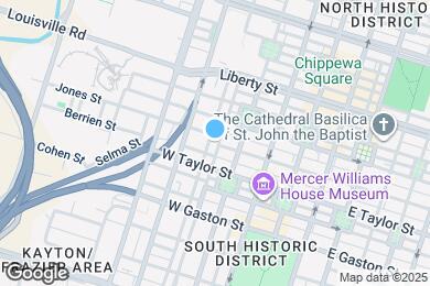 Map image of the property - 403 Tattnall St