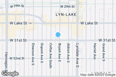Map image of the property - 3046 Bryant Ave S