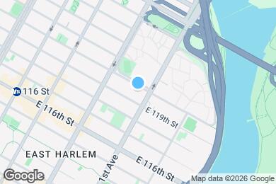Map image of the property - 346 E 120th St