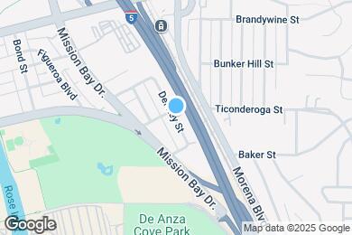 Map image of the property - 3487 Del Rey St