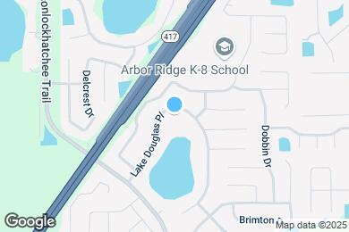 Map image of the property - 9649 Lake Douglas Pl