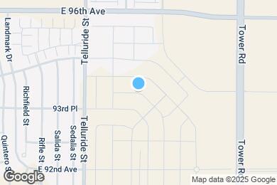 Map image of the property - 17995 E 94th Ave