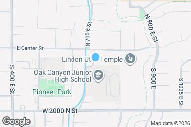 Map image of the property - 75 S 725 E
