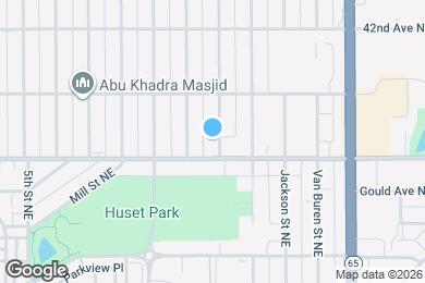 Map image of the property - 4010 Monroe St NE