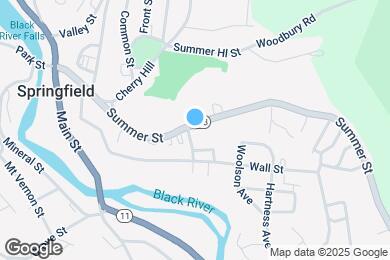 Map image of the property - 115 Summer St