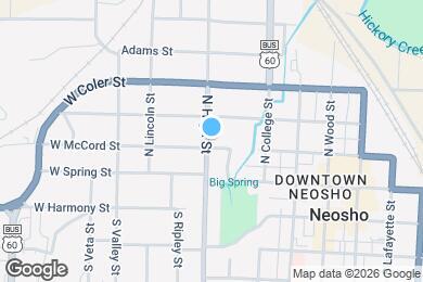 Map image of the property - 201 N High St