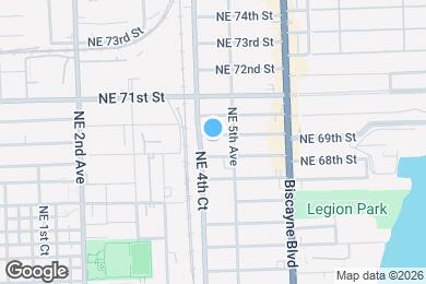 Map image of the property - 442 NE 69th St