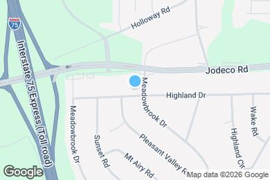 Map image of the property - 125 Highland Cir