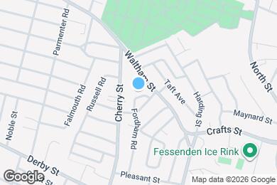 Map image of the property - 13 Fordham Rd