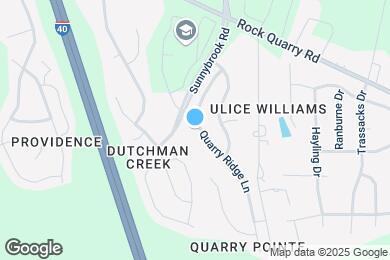 Map image of the property - 2633 Quarry Ridge Ln