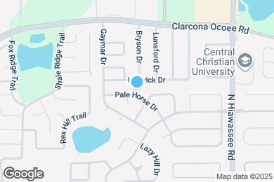 Map image of the property - 5353 Pale Horse Dr