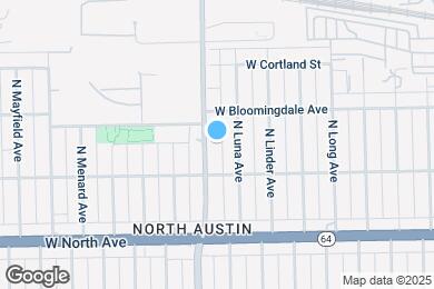 Map image of the property - 1731 N Central Ave