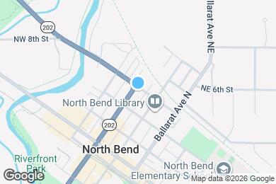 Map image of the property - 133 W 4th St