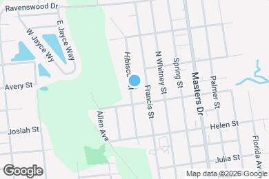 Map image of the property - 1000 Hibiscus St