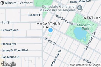 Map image of the property - 727 S Coronado St